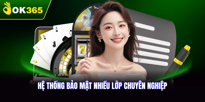 Hệ thống bảo mật nhiều lớp chuyên nghiệp
